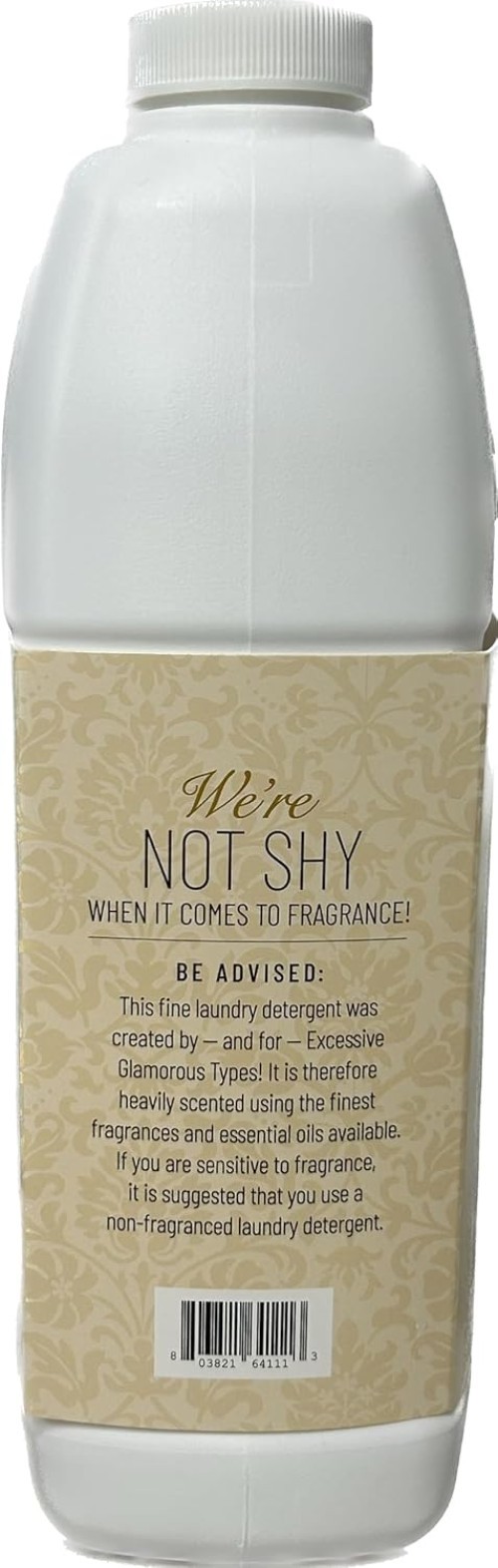 Tyler Glam Wash Laundry Detergent, Diva, Liquid, 64 Fl Oz Half Gallon HE Safe