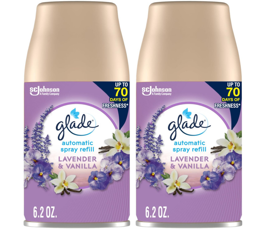 Glade Automatic Spray Air Freshener Refill 6.2 Oz 2 Count Choose Your Scent