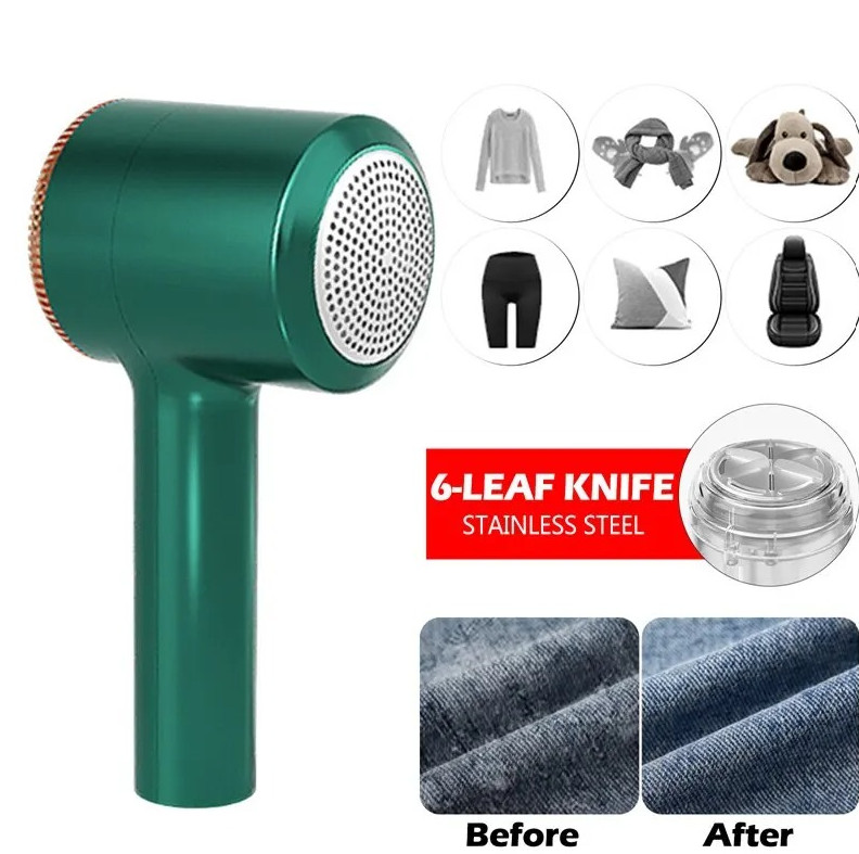 1pcs USB Rechargeable Lint Remover–Electric Fabric Shaver for Clothes & Sweaters