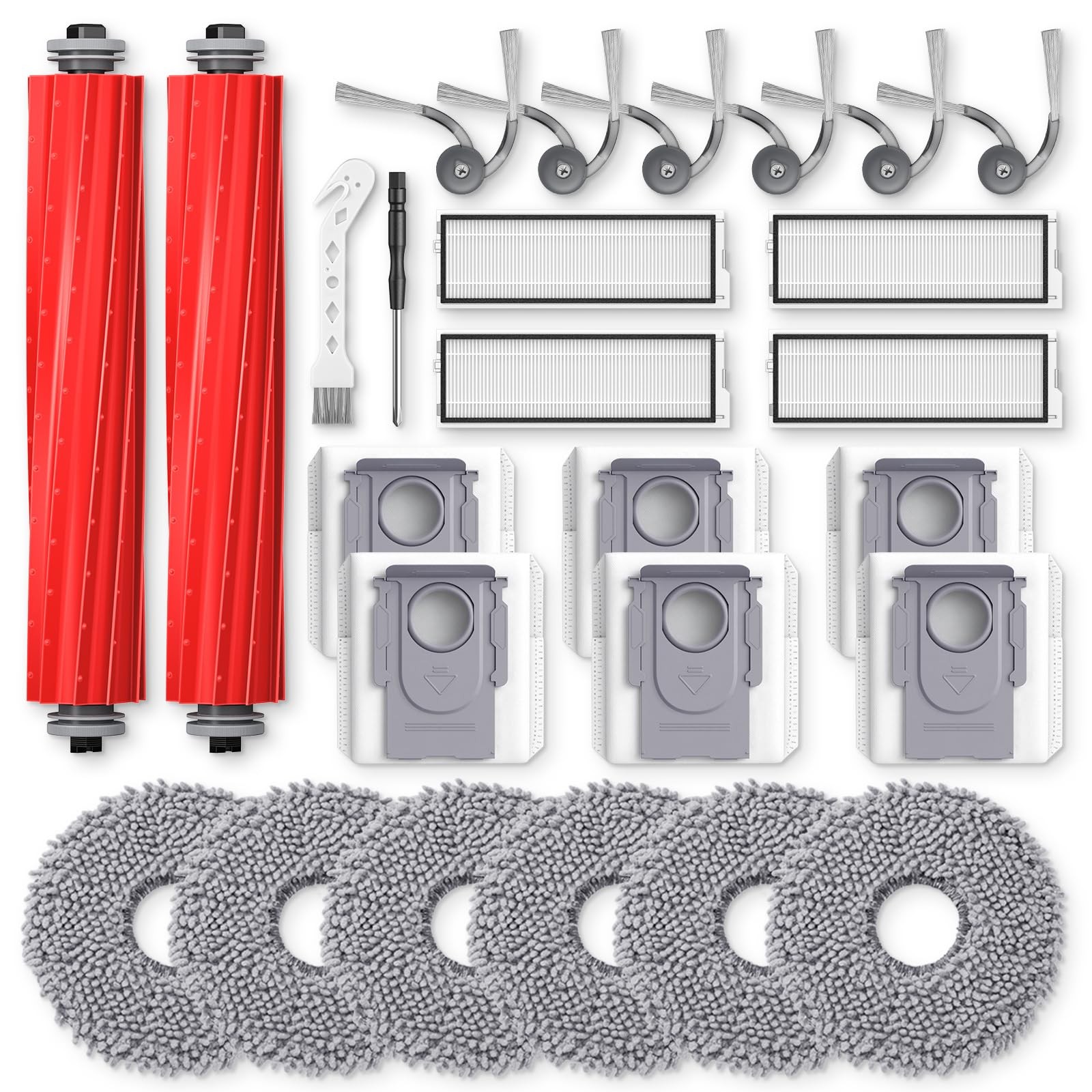 Qrevo S Pro/QV 35A Replacement Accessories for Roborock Qrevo S Pro QV 35A QV