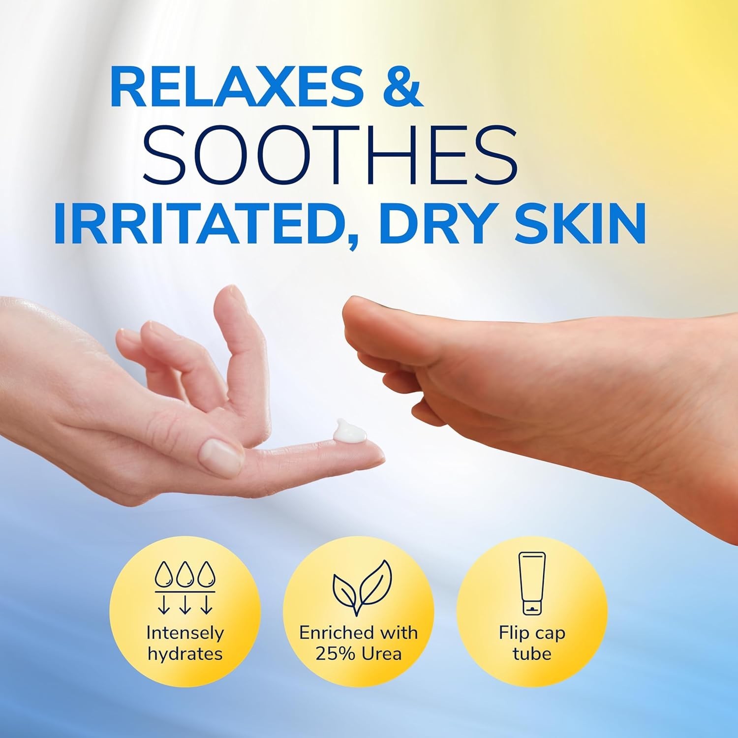 Dr. Scholl’s Dry, Cracked Foot Repair Ultra Hydrating Foot Cream, 3.5 oz