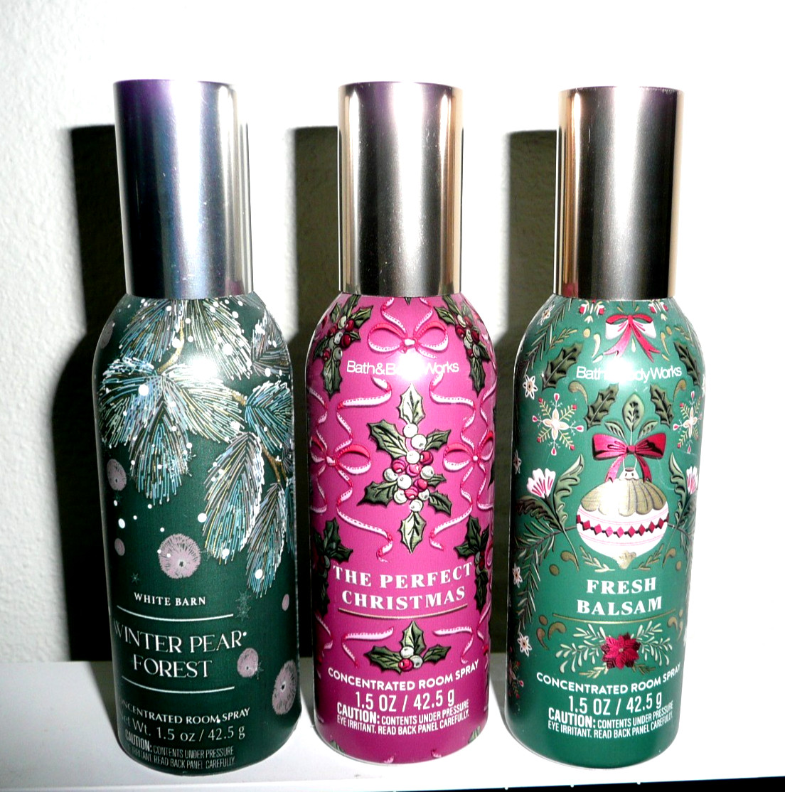 WHITE BARN Concentrated Room Spray – HOLIDAY – Choose Bath & Body Works SAVE