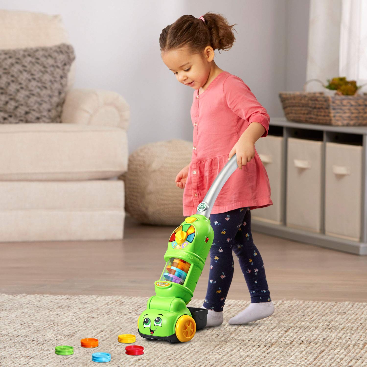 Pick Up and Count Vacuum, Green