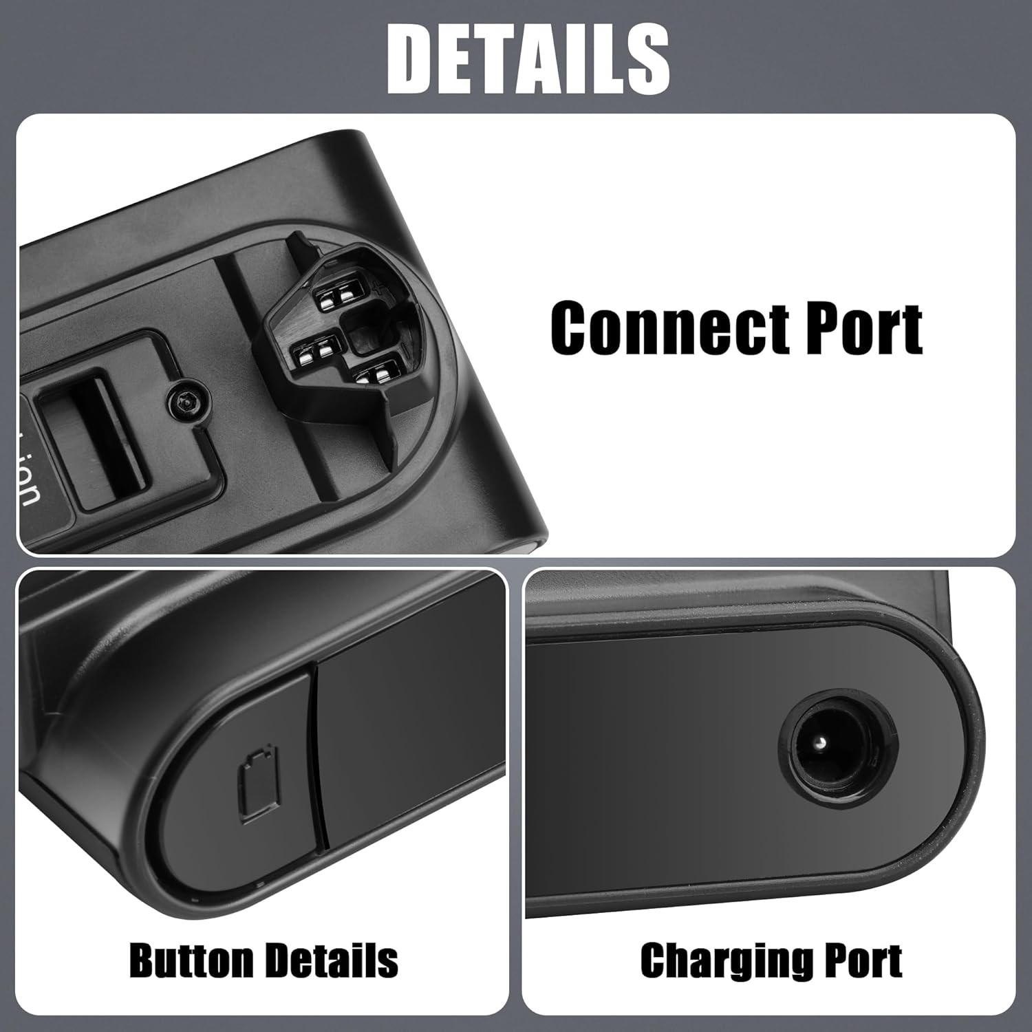 21.6V XBATR620SL Battery Compatible for Shark Stratos Vacuums IZ540H IZ562H