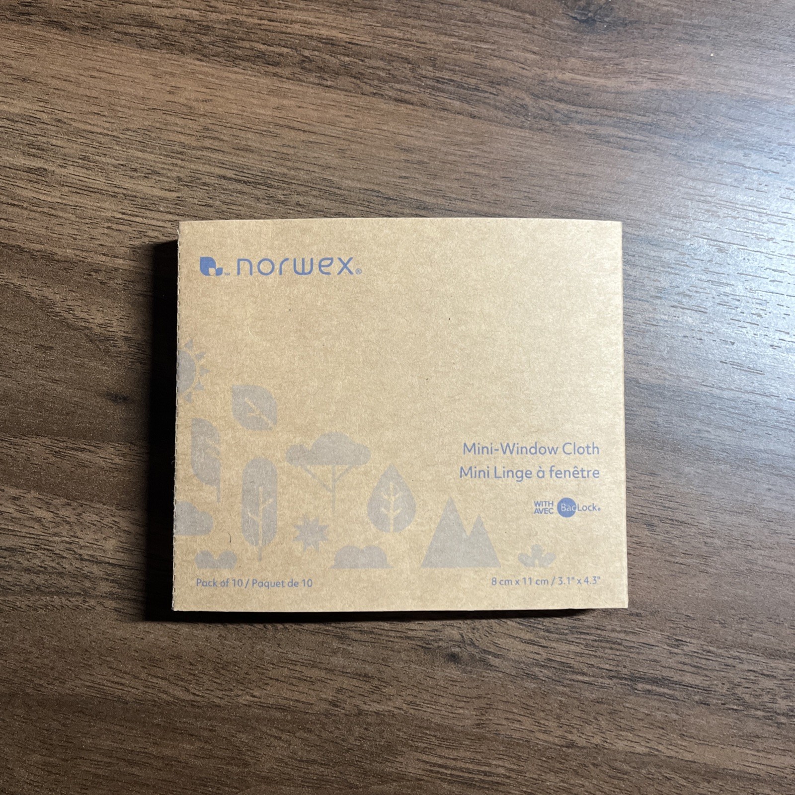 Norwex Mini Window Cloth Pack Of 10 Brand New- Great For Glasses!