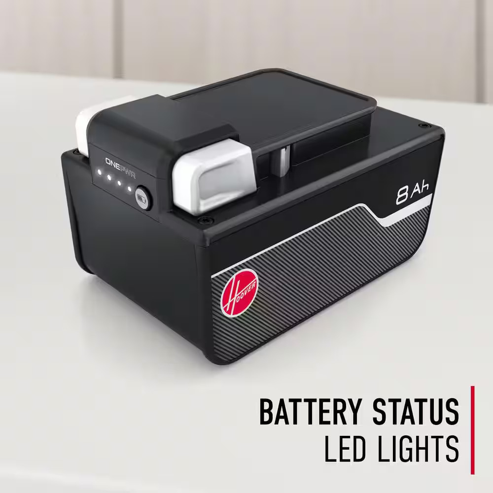 ONEPWR 8.0 Ah Lithium Ion Battery, Compatiable with Hoover ONEPWR Products, Best