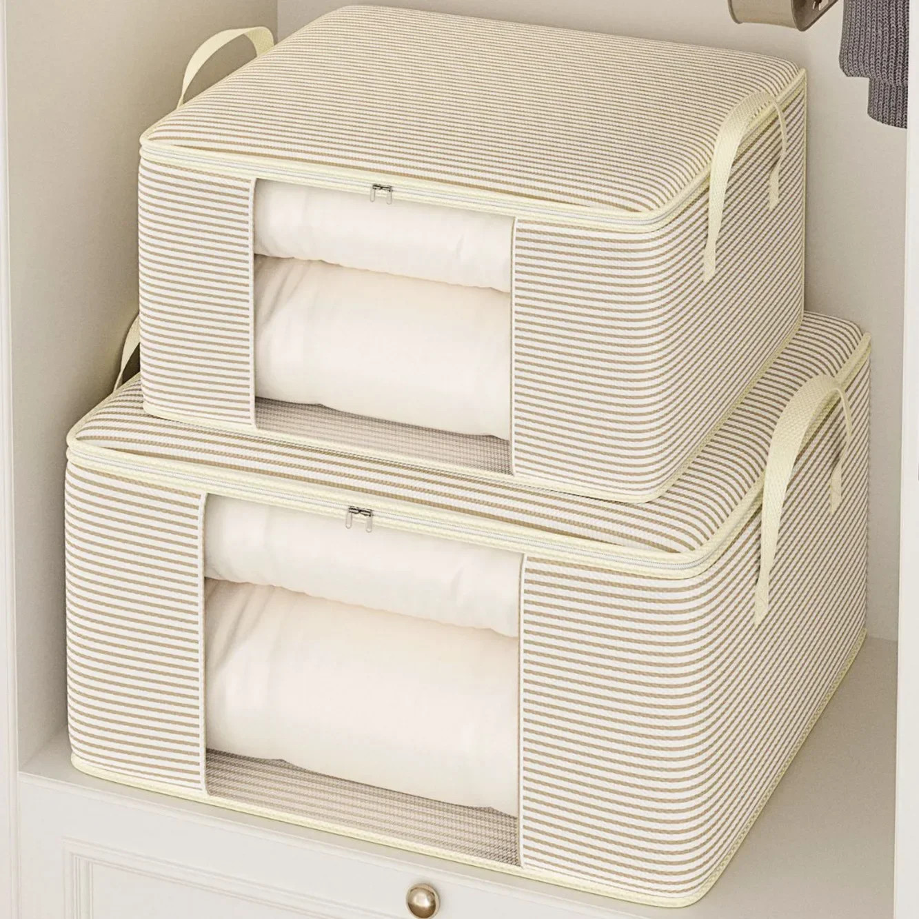 Household Large Foldable Storage BagClothingQuiltAnd Miscellaneous Items Storage