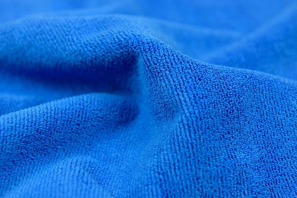 6 Pcs Edgeless Ultra Plush Microfiber Car Drying Towels Wash Buffing Detailing
