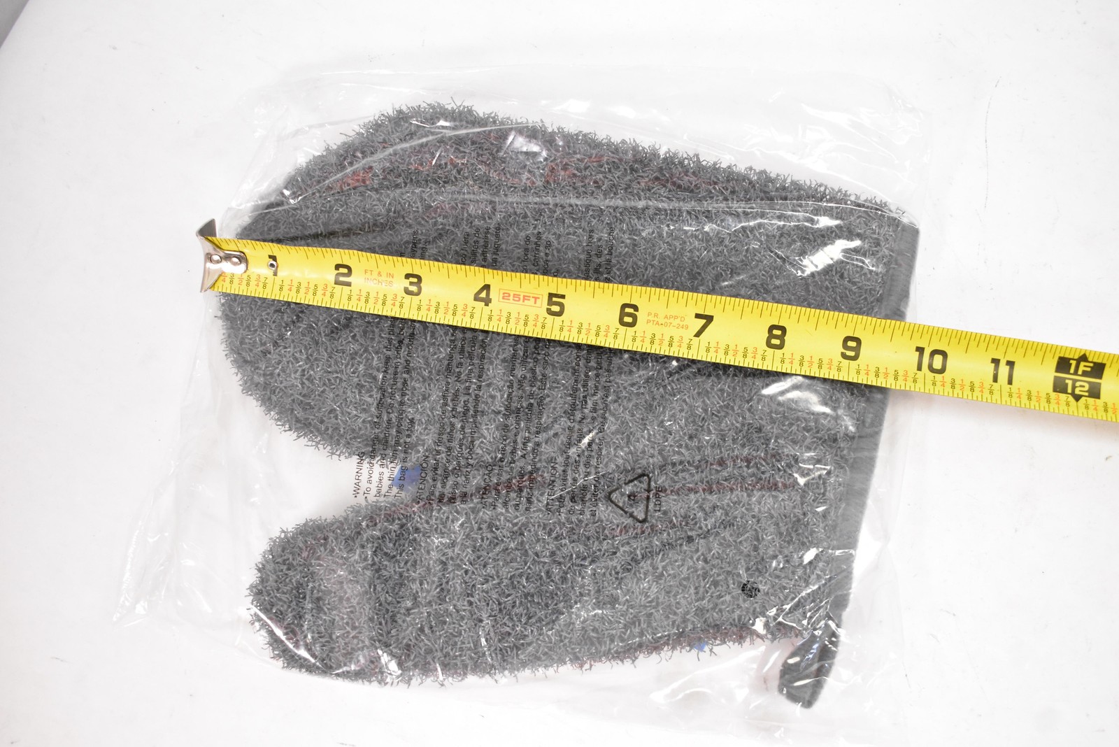 Better Boat Boat Scrub Glove One Size Gray Cleaning Gloves Scrubbing Outdoor