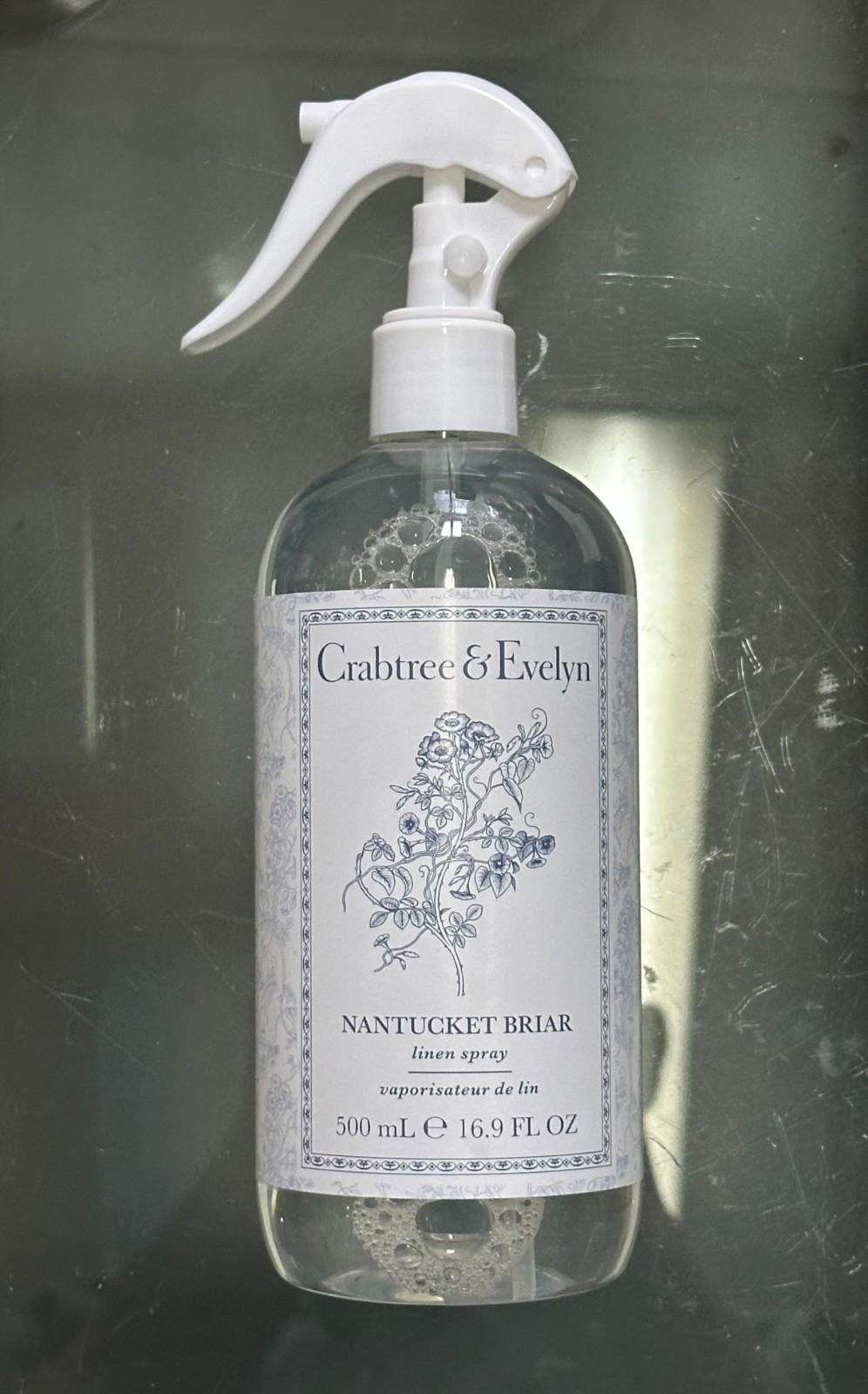 CRABTREE & EVELYN ~NANTUCKET BRIAR Fabric ROOM LINEN SPRAY 500ML Made in Canada