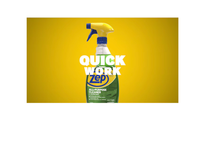 Zep 32-fl oz Pleasant Liquid All-Purpose Cleaner Spray Cleaning Powerful Pro NEW