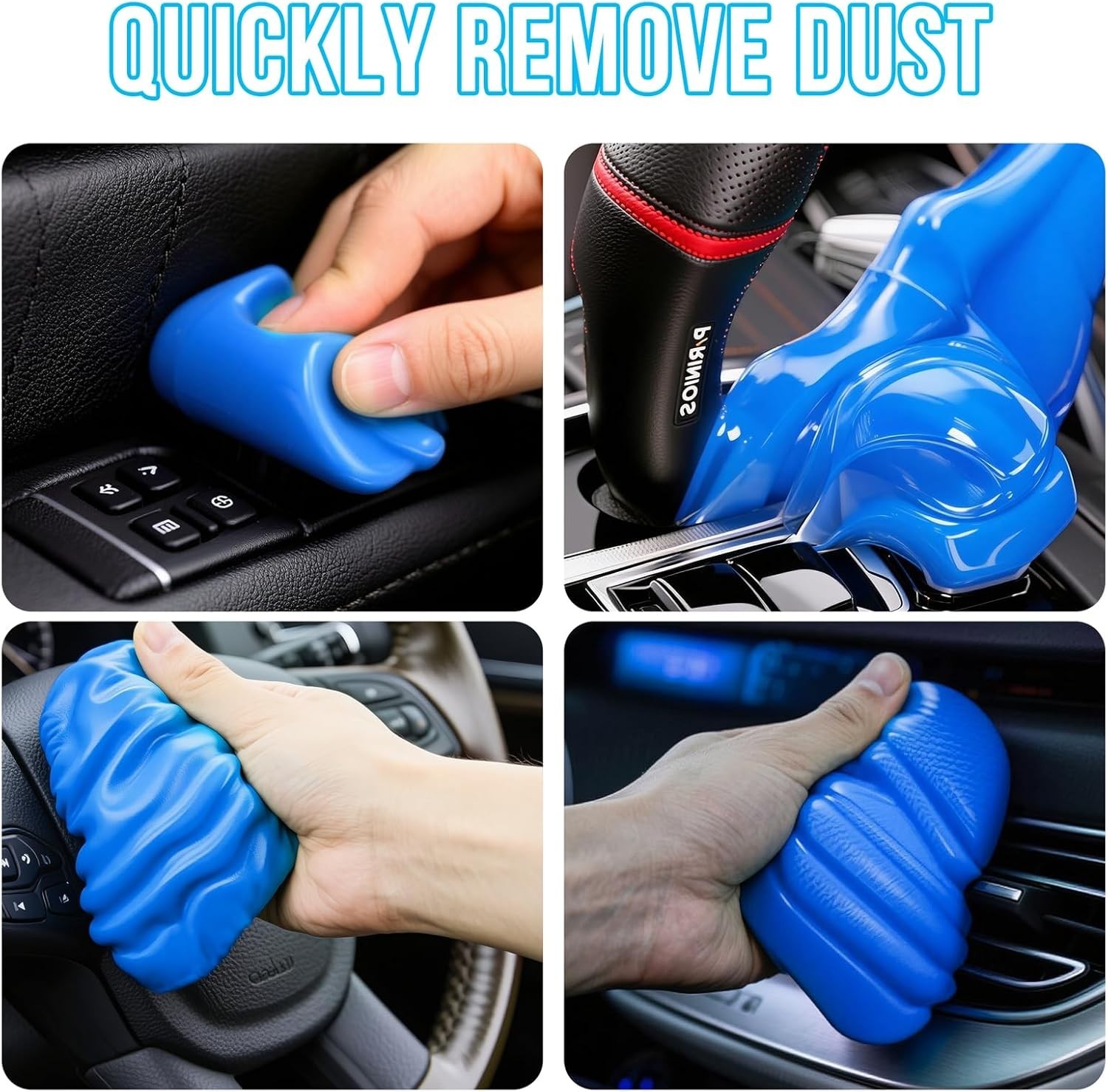 Car Cleaning Gel Car Clean Detailing Putty, Universal Car Interior Cleaner Slime
