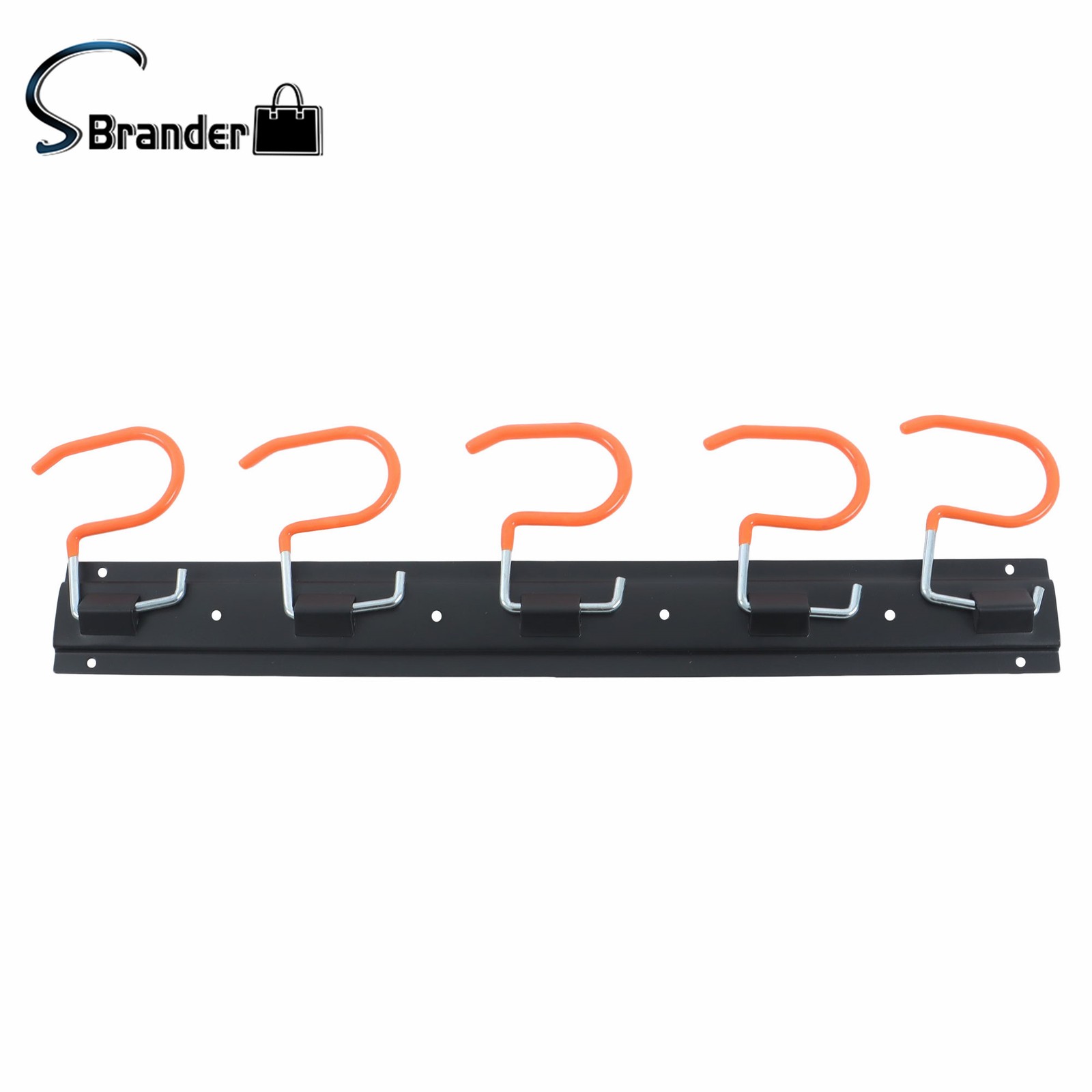 Easy To Use 68″ Storage System Adjustable Tool Organizer Hangers Shovels Brooms
