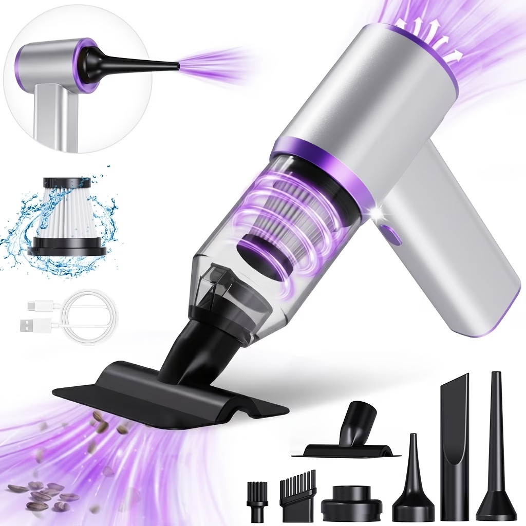 Rechargeable Hand Cordless Car Vacuum Cleaner High Power Handheld Vacuum&Blower