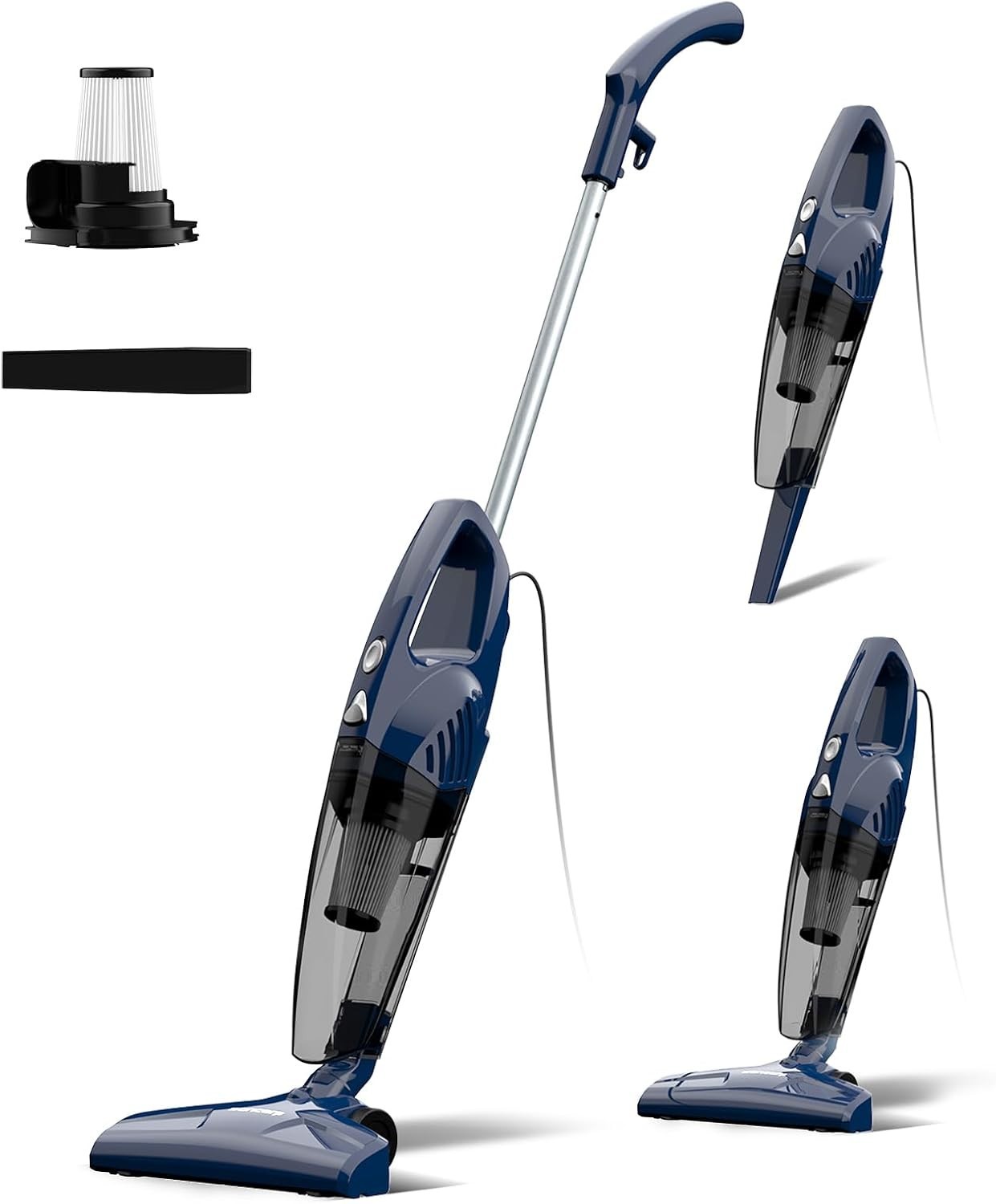 Multifunctional 3-in-1 Corded Vacuum Cleaner for Pets, Carpets & Hard Floors