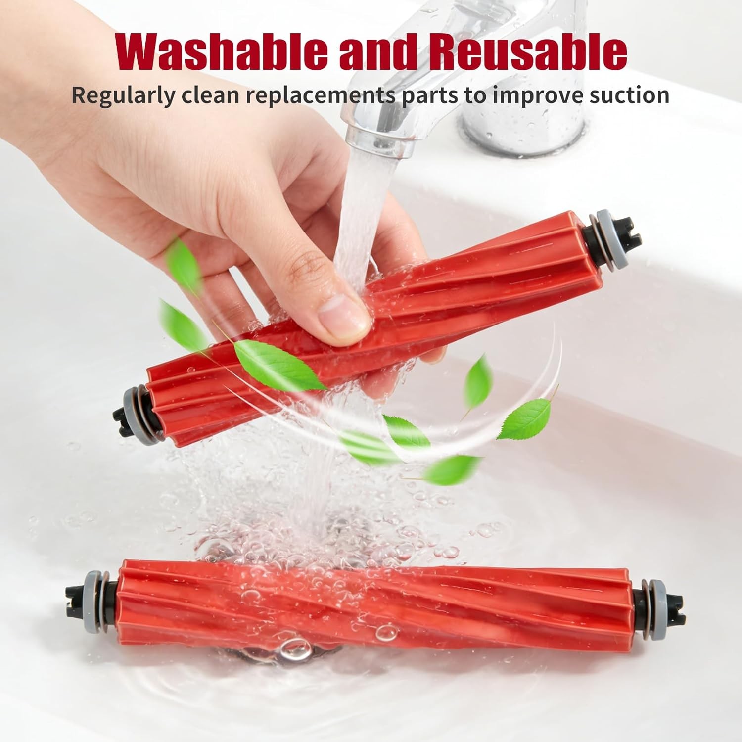 Roller Brush Replacement for Roborock Q7,Q7+,Q7 Max,Q7 Max+,S7 Series,QV 35A/35S