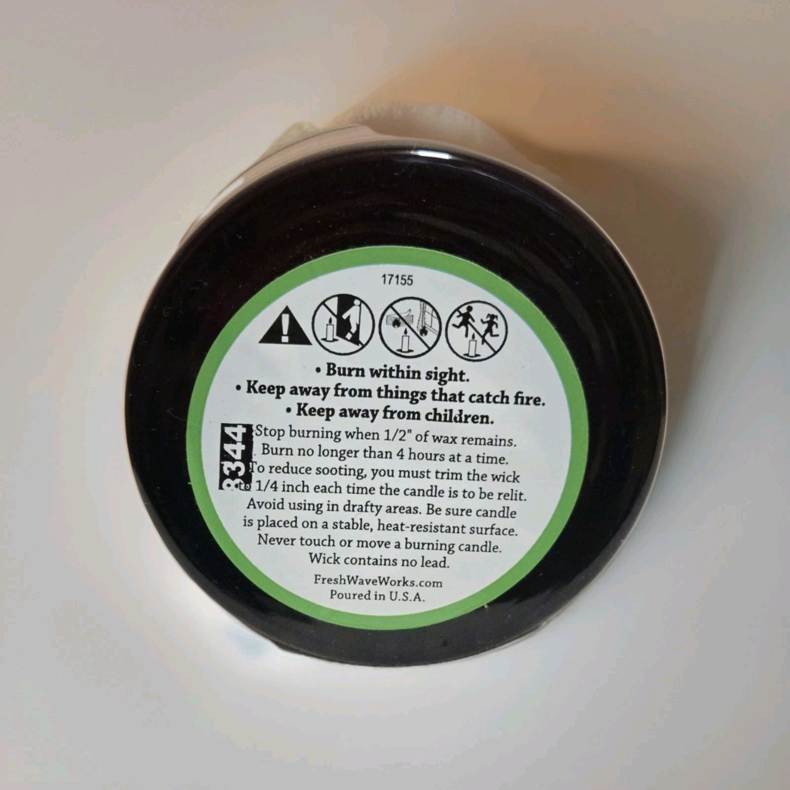Fresh Wave Odor Removing Candle 7 oz – Natural Air Freshener