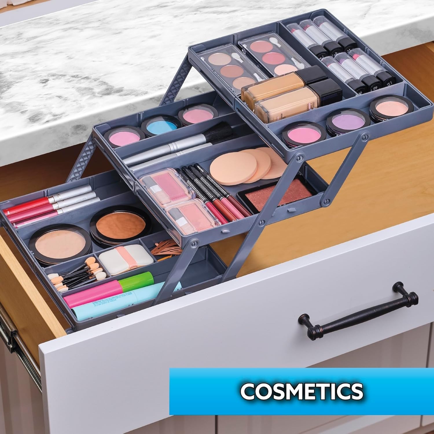 Smart Drawer Organizer Multi-Level Jewelry /Cosmetics Storage 9.5″ x 7.5″ x 2.75