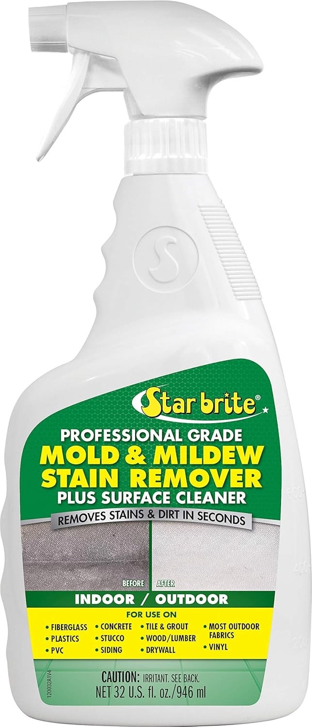 STAR BRITE Professional Grade Mold & Mildew Stain Remover – 32 OZ (120032) PCK 2