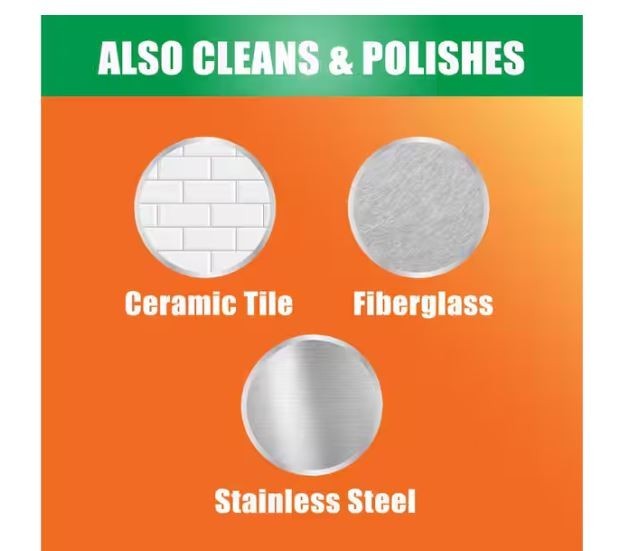 2 PACK Orange Glo Wood Furniture 2-in-1 Clean and Polish Spray, 16 oz.