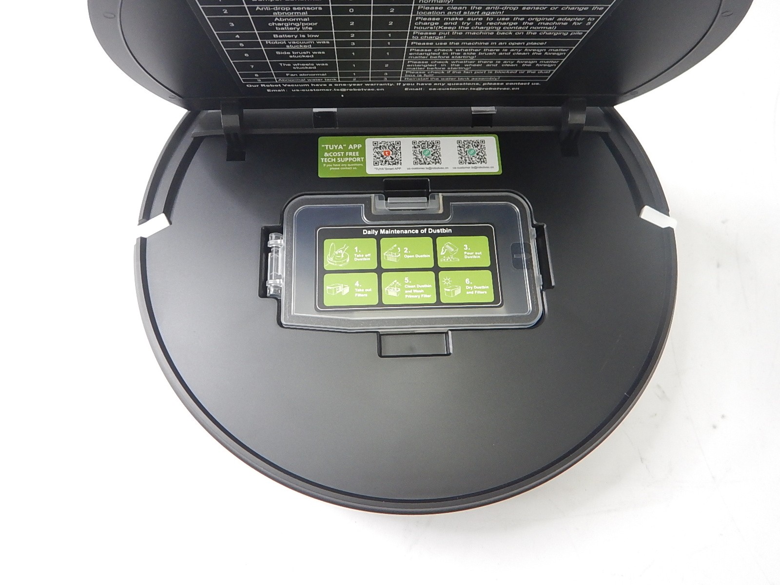 MAMNV T7S-1 – 2 in 1 Mopping Robot Vacuum Cleaner with Schedule, Black