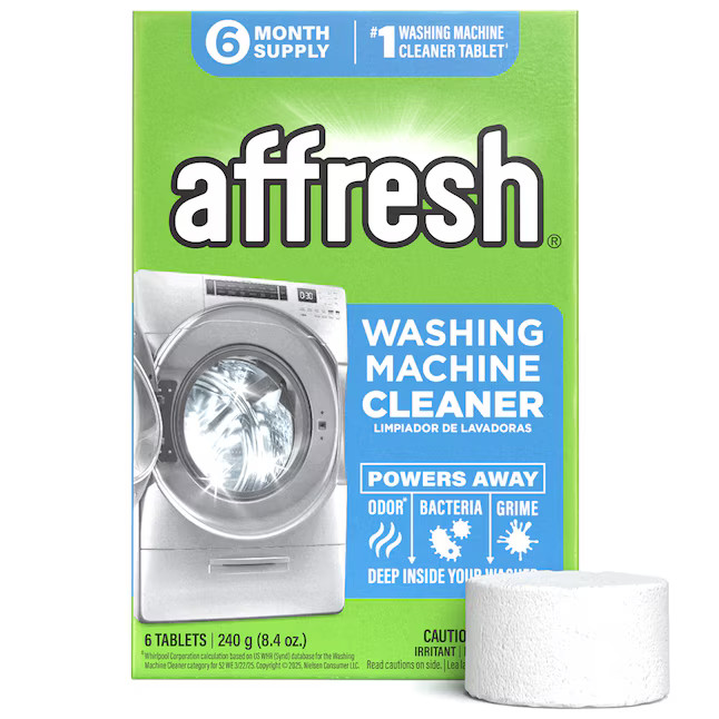 affresh 6 Count Washing Machine Cleaner Tablets