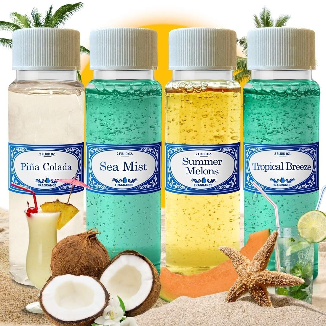 Caribbean Essence Rainbow Vacuum Fragrance 2.0 fl oz 4 Pack far all Water Vacuum