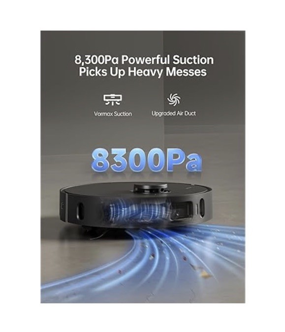 DreameBot X30 Ultra Robot Vacuum & Mop | Self-Empty Wash Dry | Black | New