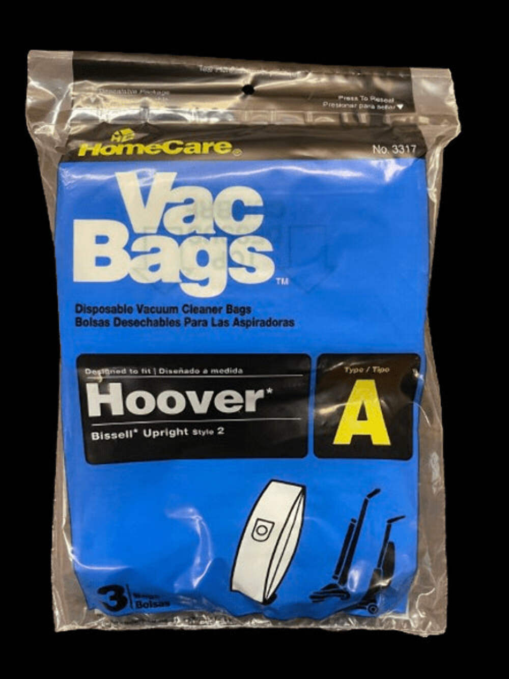 VacBagsUSA® Replacement Vacuum Cleaner Bags For Hoover® Style A
