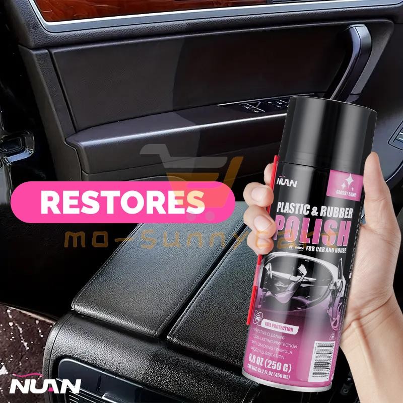 3PCS Polishing Cleaner Car Interior, Car Interior Detailer and Cleaner 450ml USA