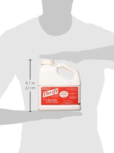 FBA_T-600 Alkaline Based 6 lb. Granular Drain Cleaner White