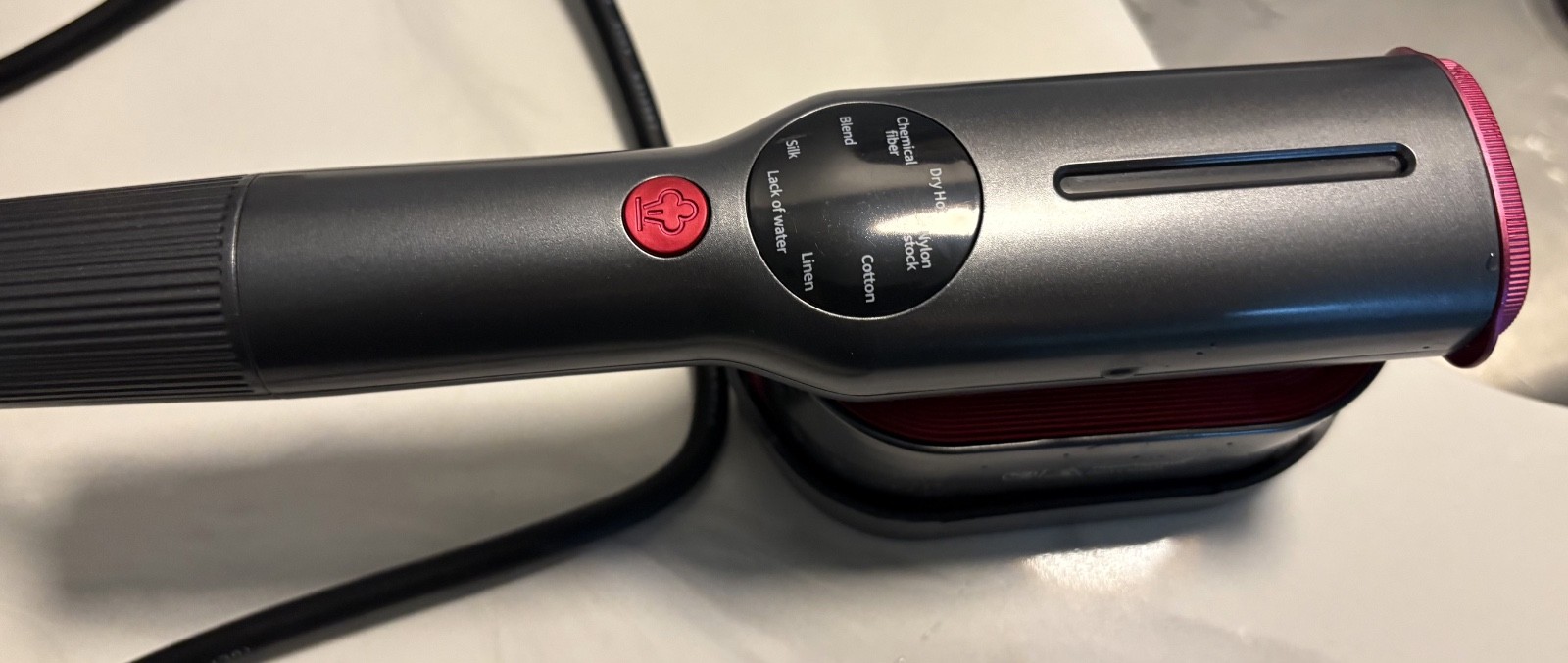 Dr. Flash Handheld Steamer : Barely used, great condition, grey/red