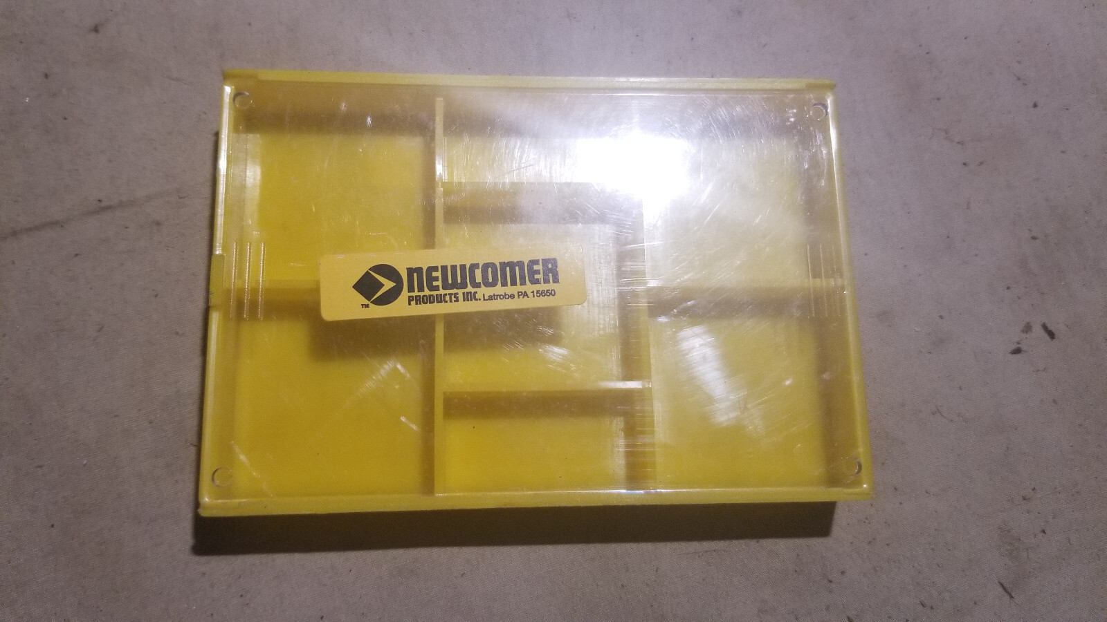 Vintage Newcomer Products Inc Plastic Storage Box