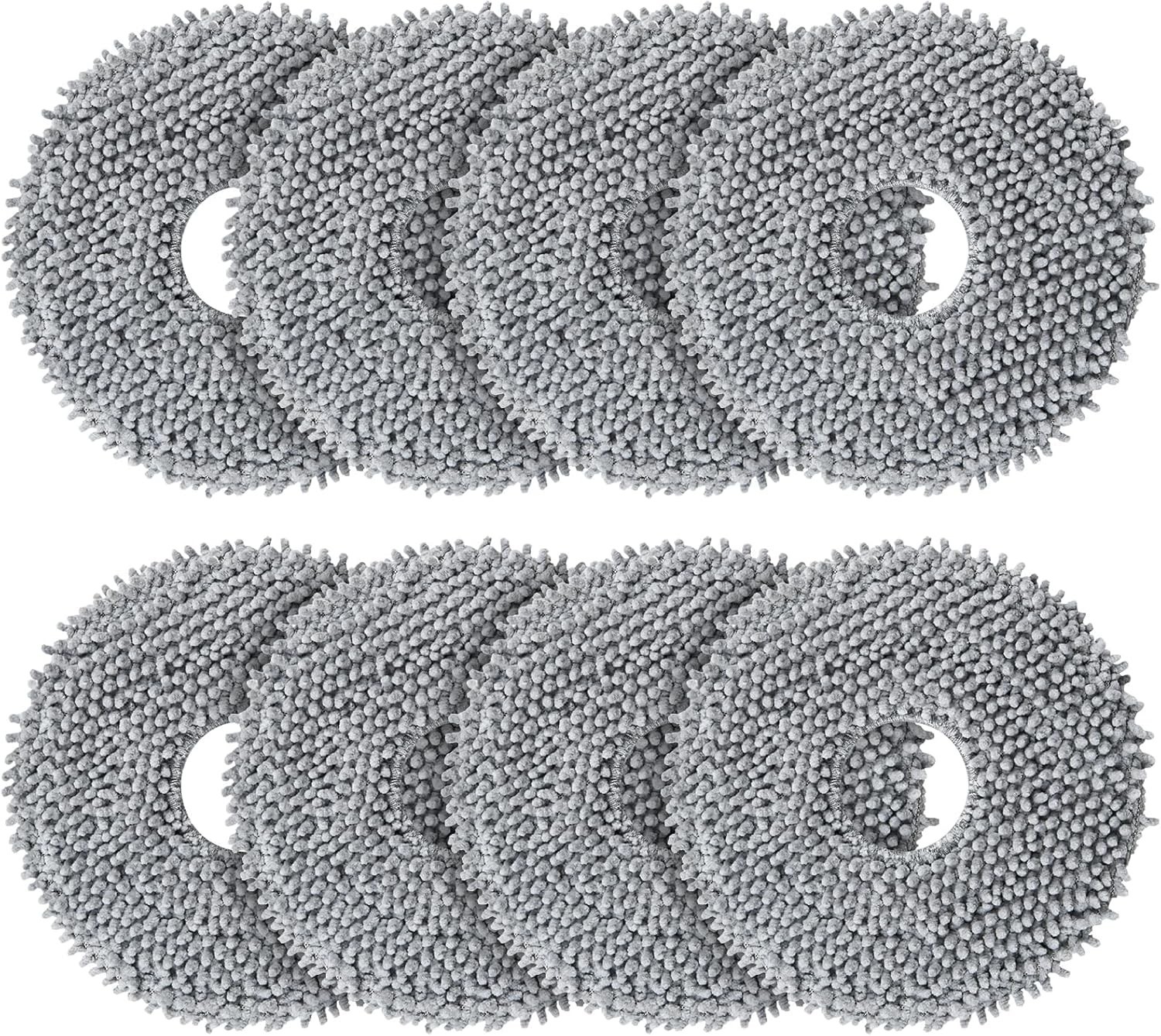 8 Pack Mop Pads for Roborock QV 35A/Saros 10R/Q Revo/Qrevo S/Qrevo Pro/Qrevo …