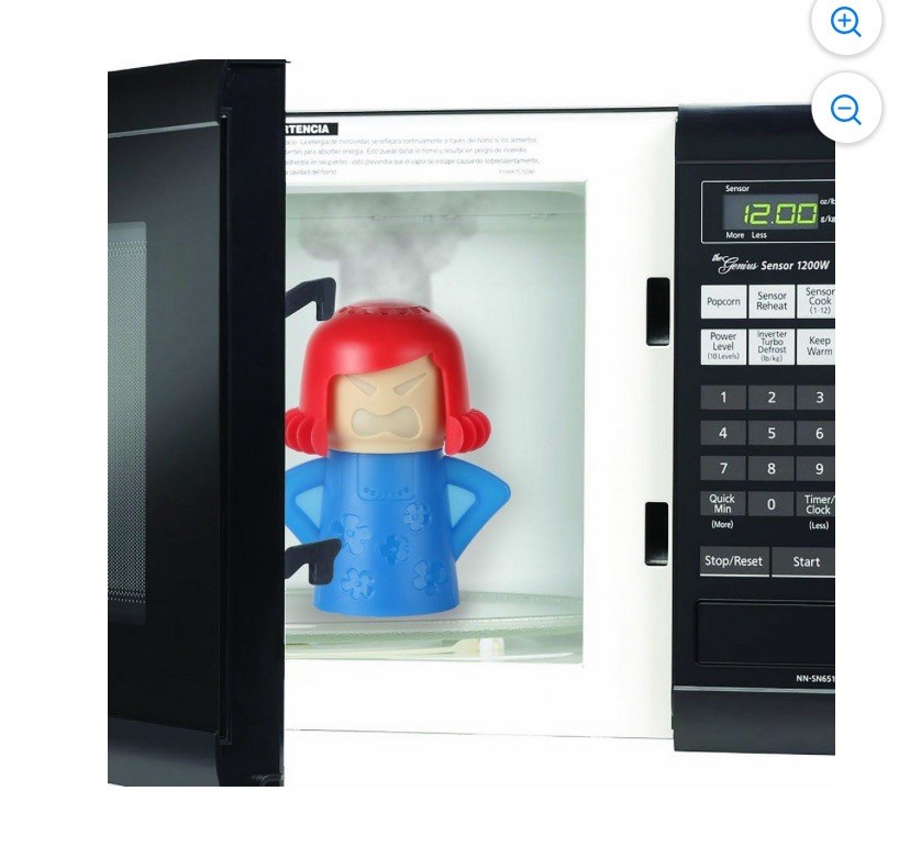 Home-X Steam’n Mama Microwave Steam Cleaner Angry Mama Blue