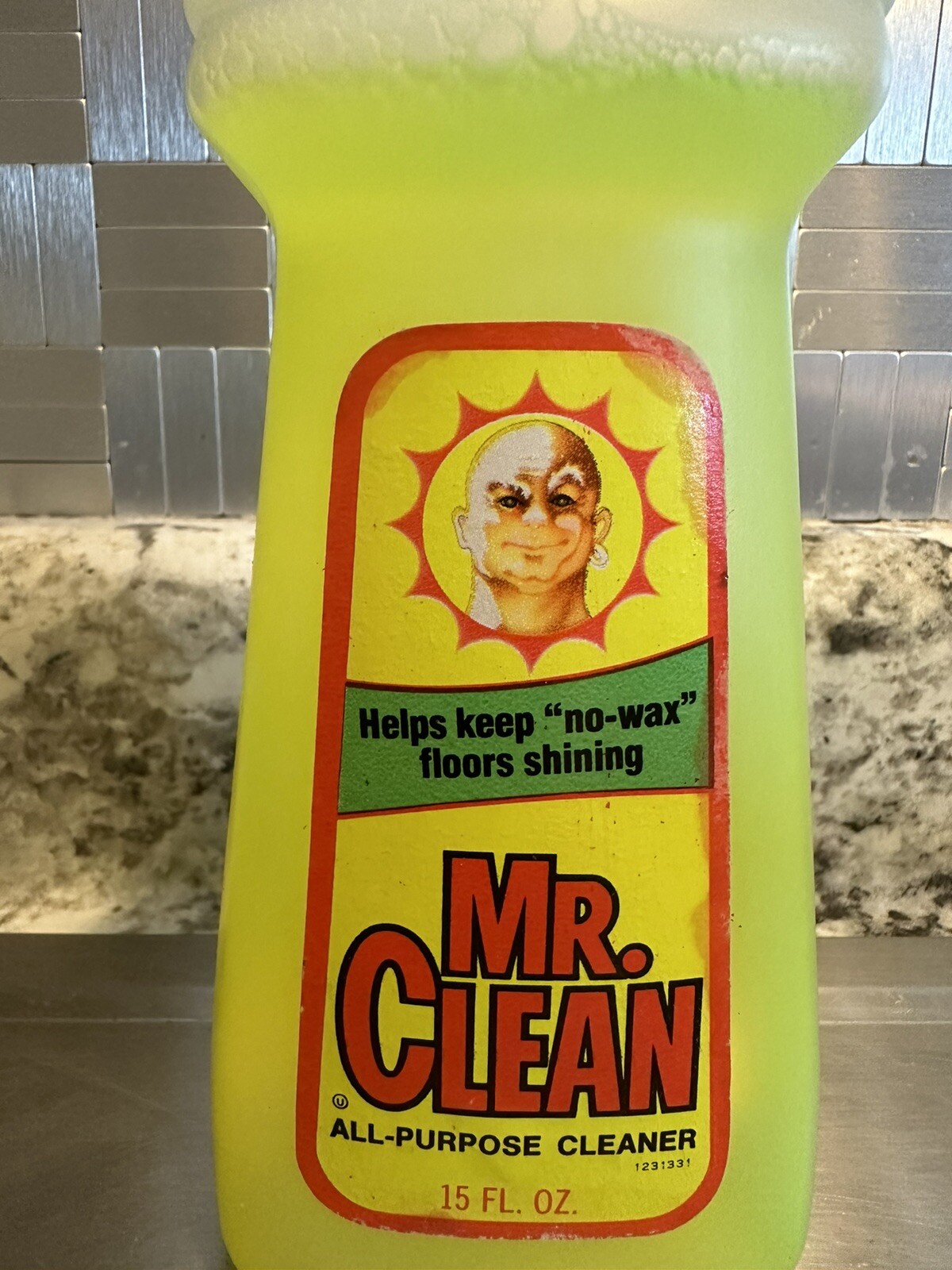 Vintage Mr. Clean All Purpose Cleaner 15 fl oz