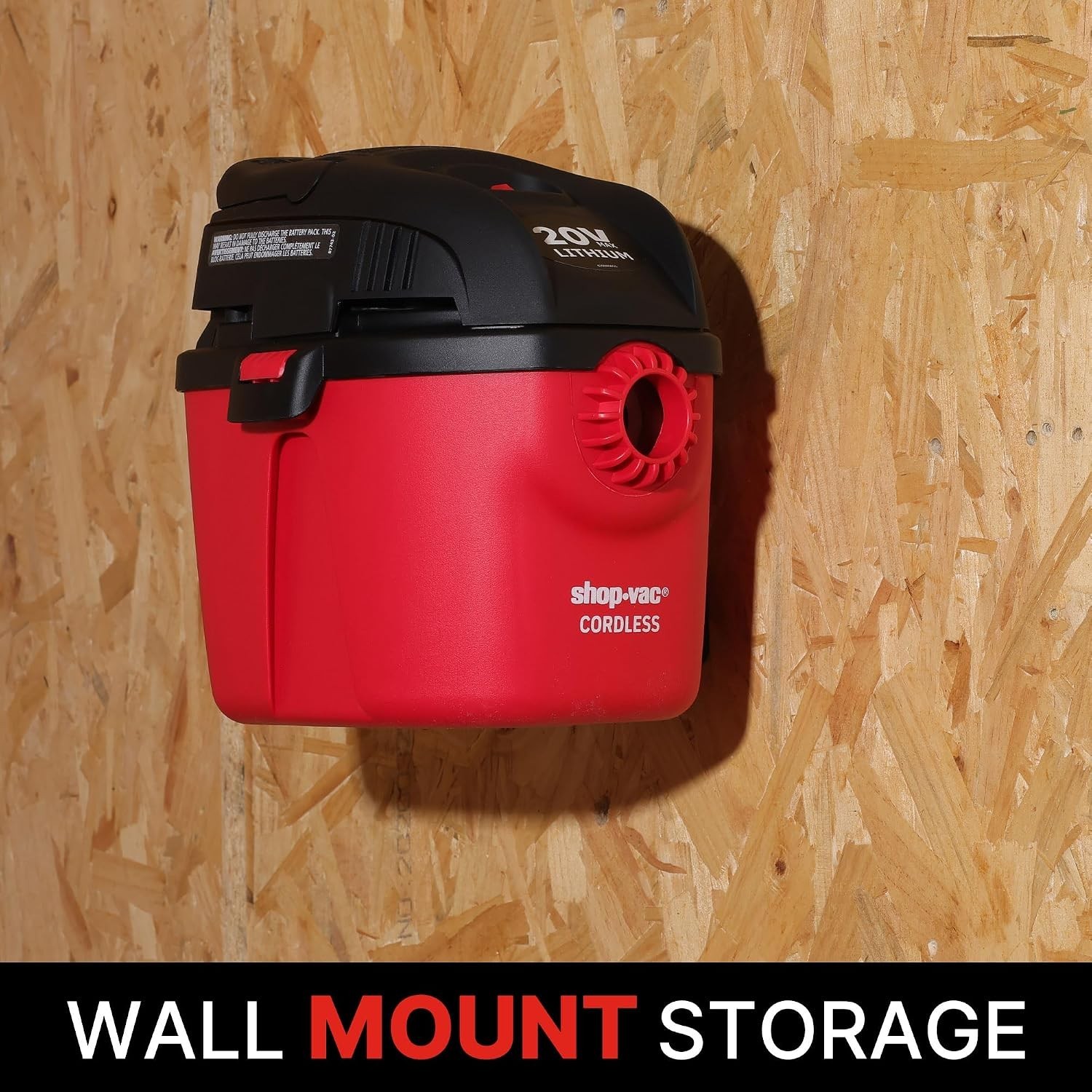 1 Gallon Cordless Wet/Dry Vac with 3-in-1 Functionality – Lightweight & Powerful