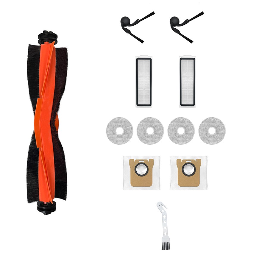 For Xiaomi 5 PRO/OV21CN Robot Rolling Brush Side Brush Filter Mop Pad Dust Bag