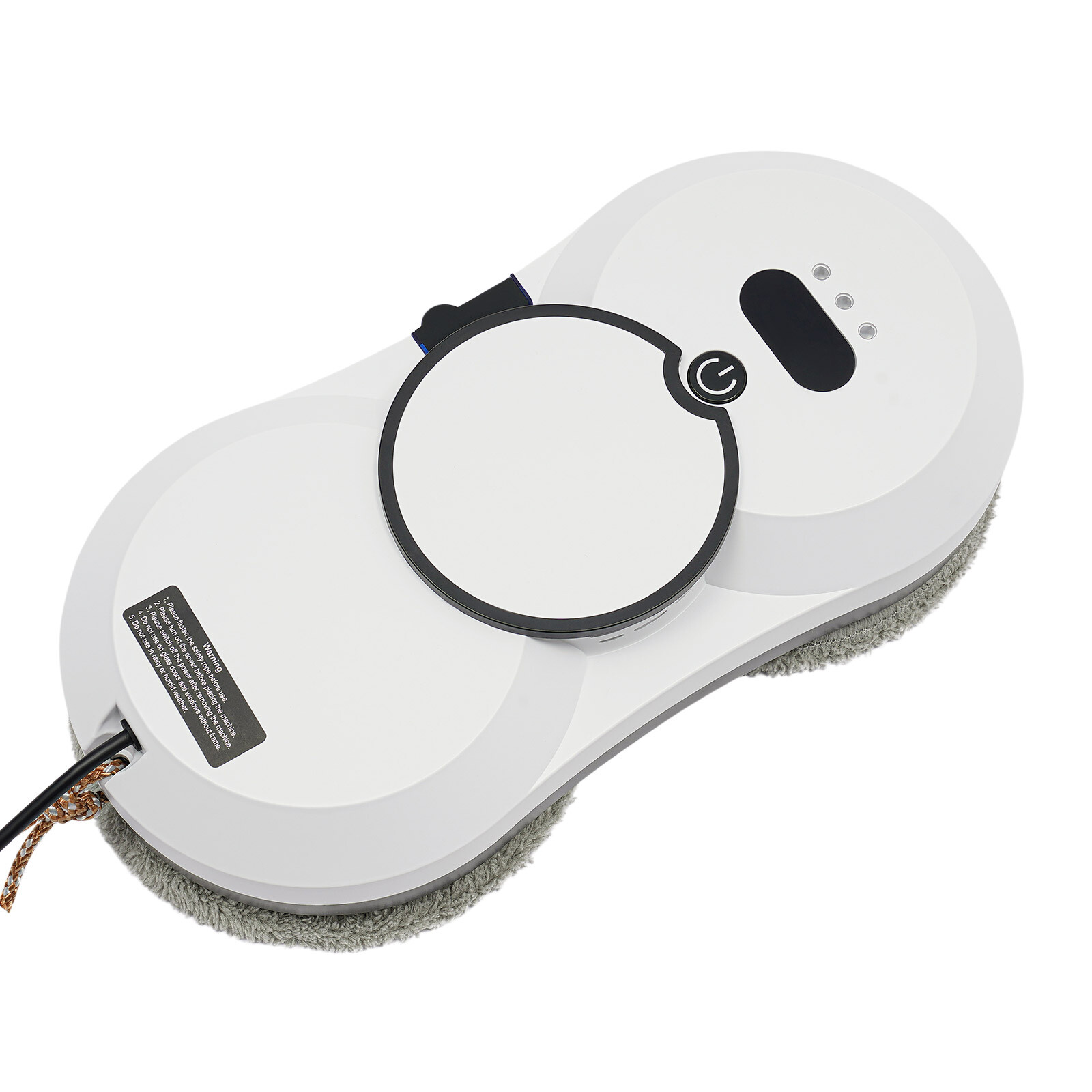 Window Cleaning Robot, Smart Window Cleaner with Automatic Water Spray Remotes