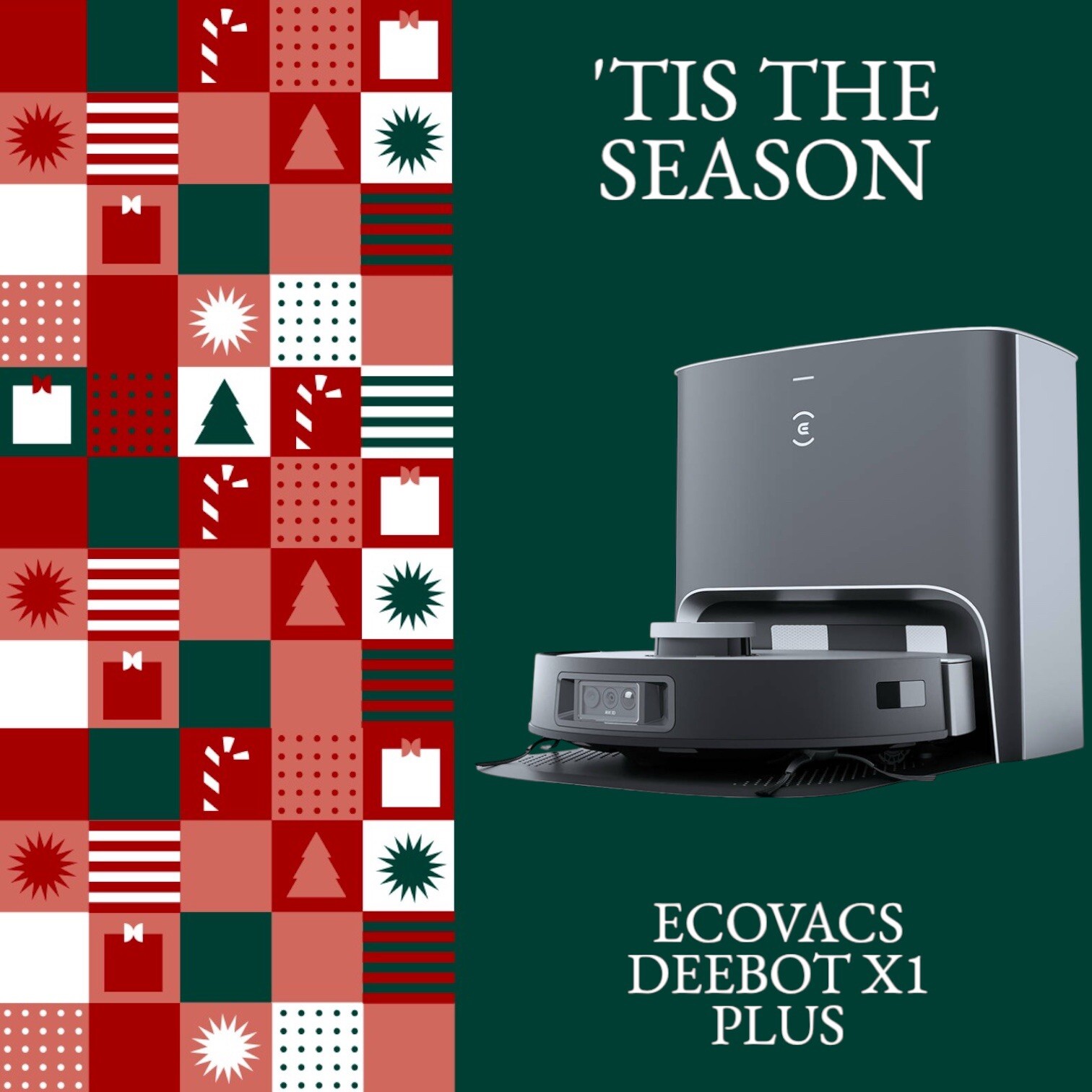 ECOVACS DEEBOT X1 Plus Robot Vacuum – Scratch & Dent