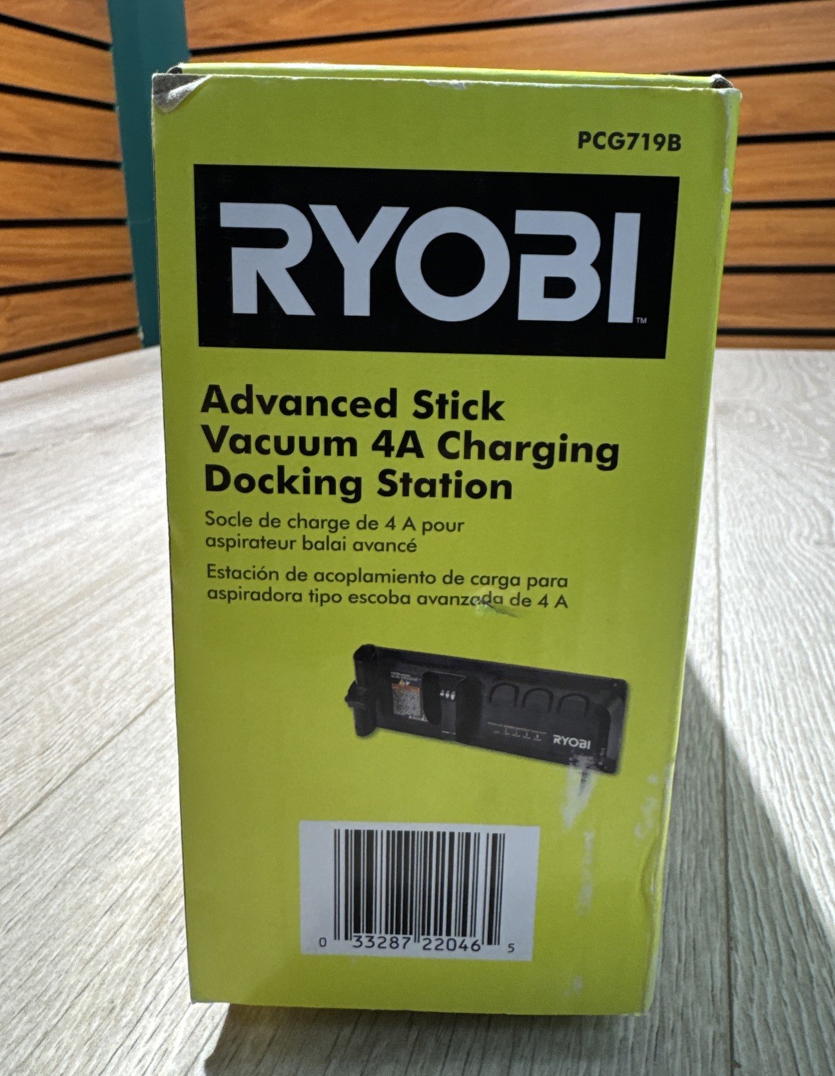 Ryobi Advanced Stick Vacuum 4A Charging Docking Station PBLSV719