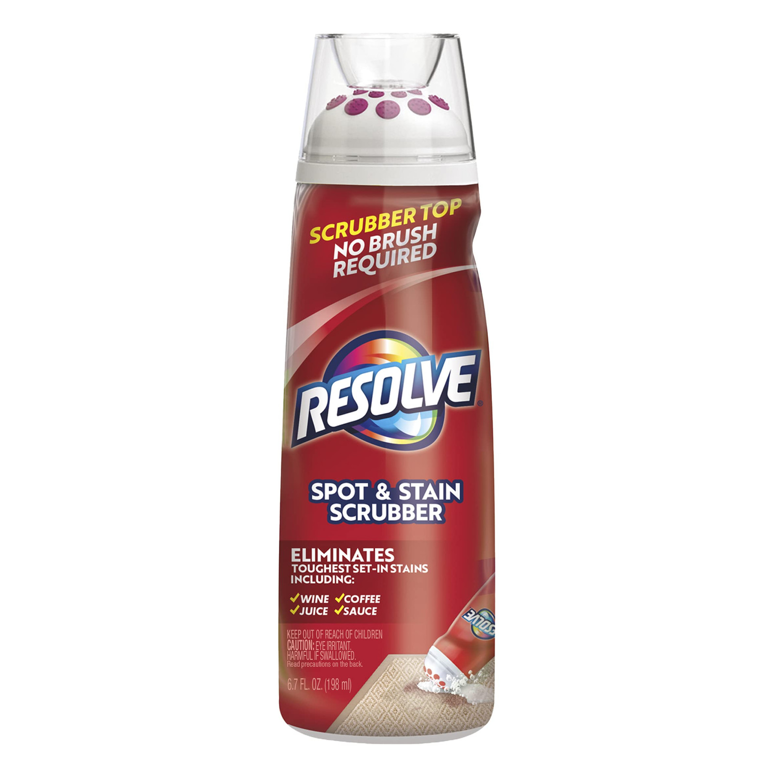 Resolve Carpet Spot and Stain Scrubber 67 Ounce Removes Tough Stains Fast