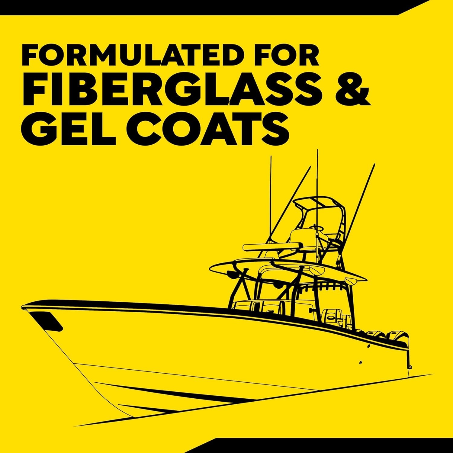 Meguiar’s Marine/RV One Step Compound for Fiberglass & Gel Coat Finishes, 32 Oz
