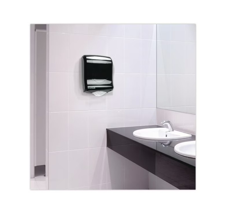 4000 White Paper Multifold Towel Bulk C-Fold Recycled Fiber Boardwalk Pack of 16