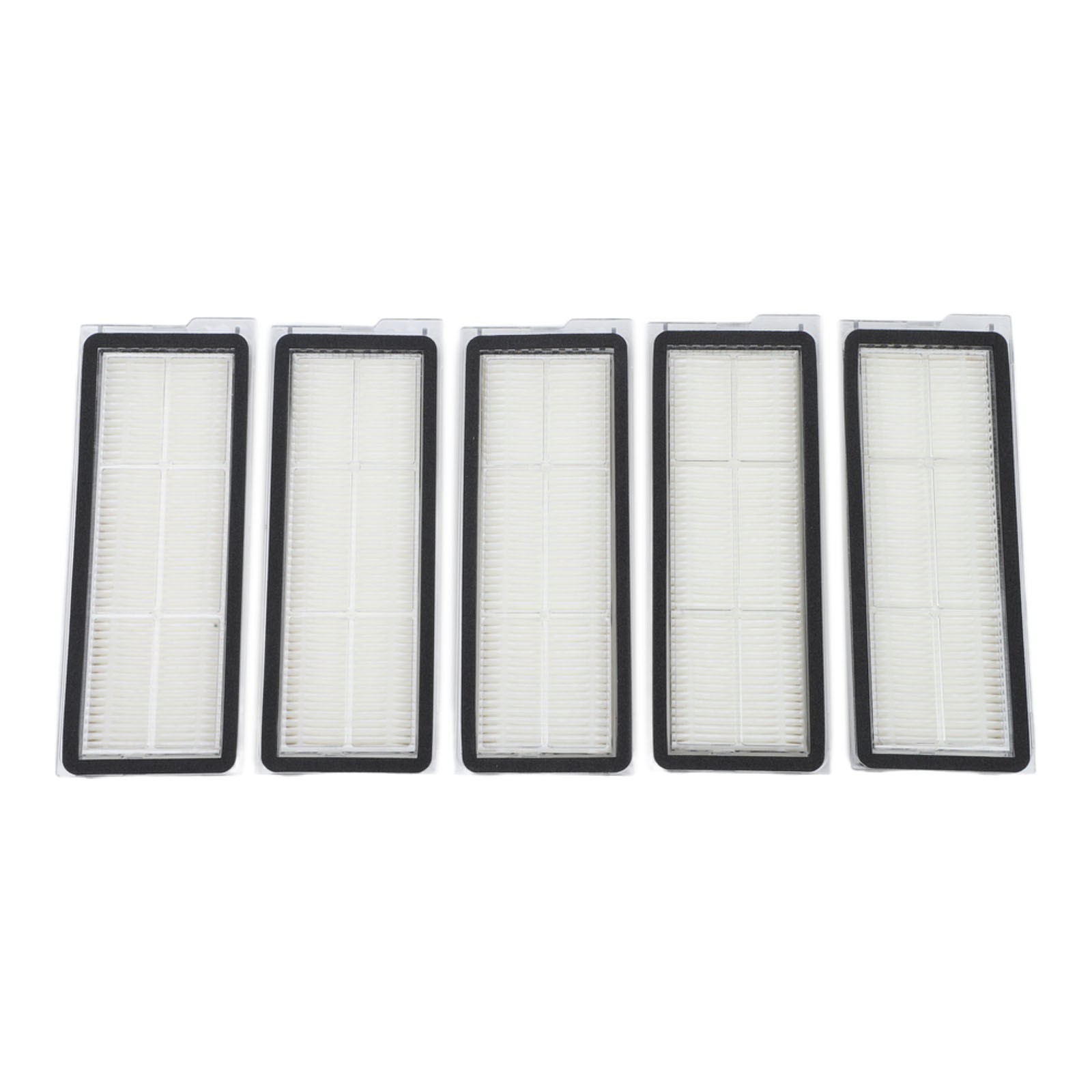 5 Piece White Filter Kit Compatible with For Roborock QV 35A QV 35S S5V