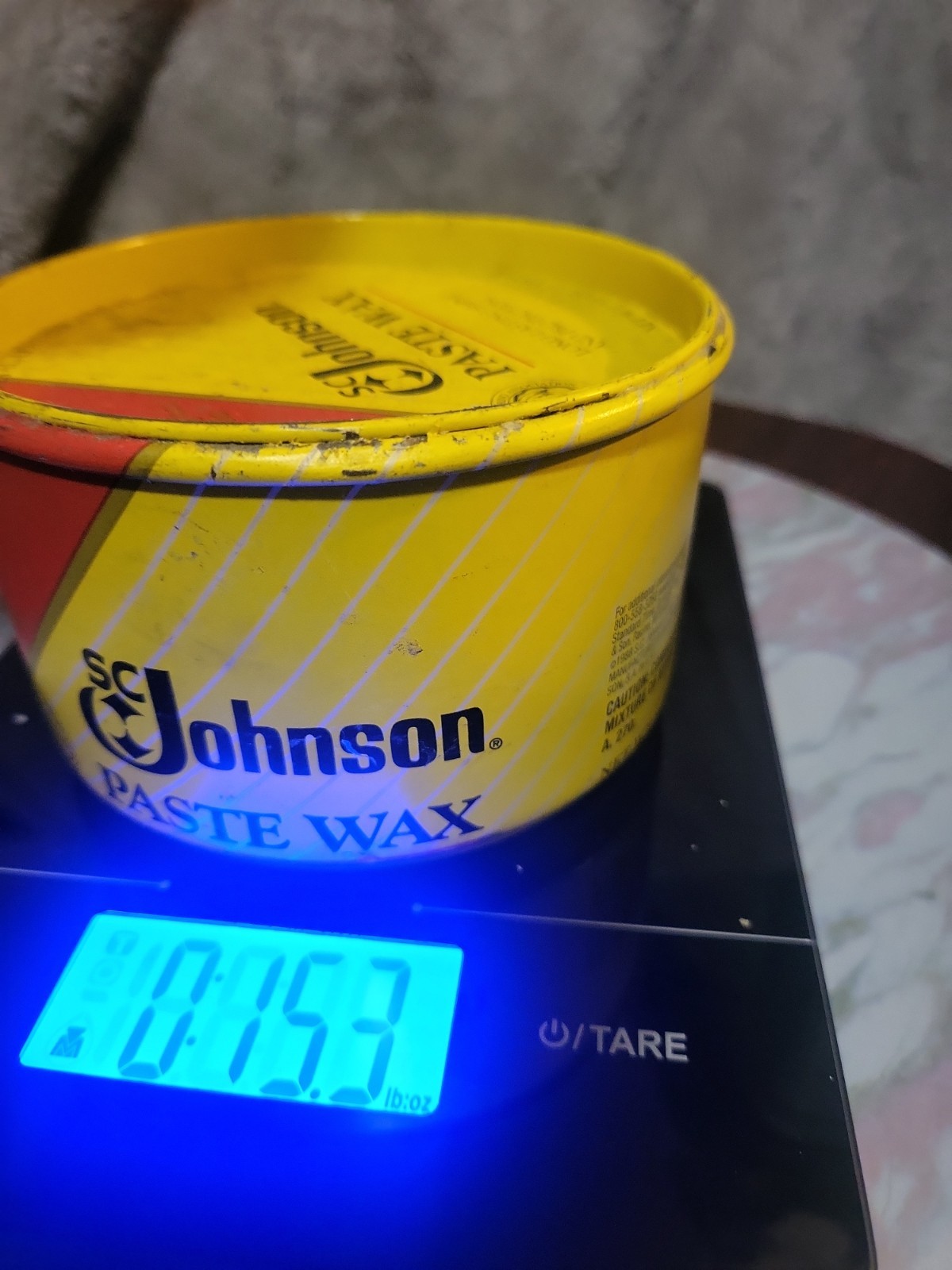 SC Johnson Paste Wax Original Formula Shine Protection 16 oz 1 lb 90%