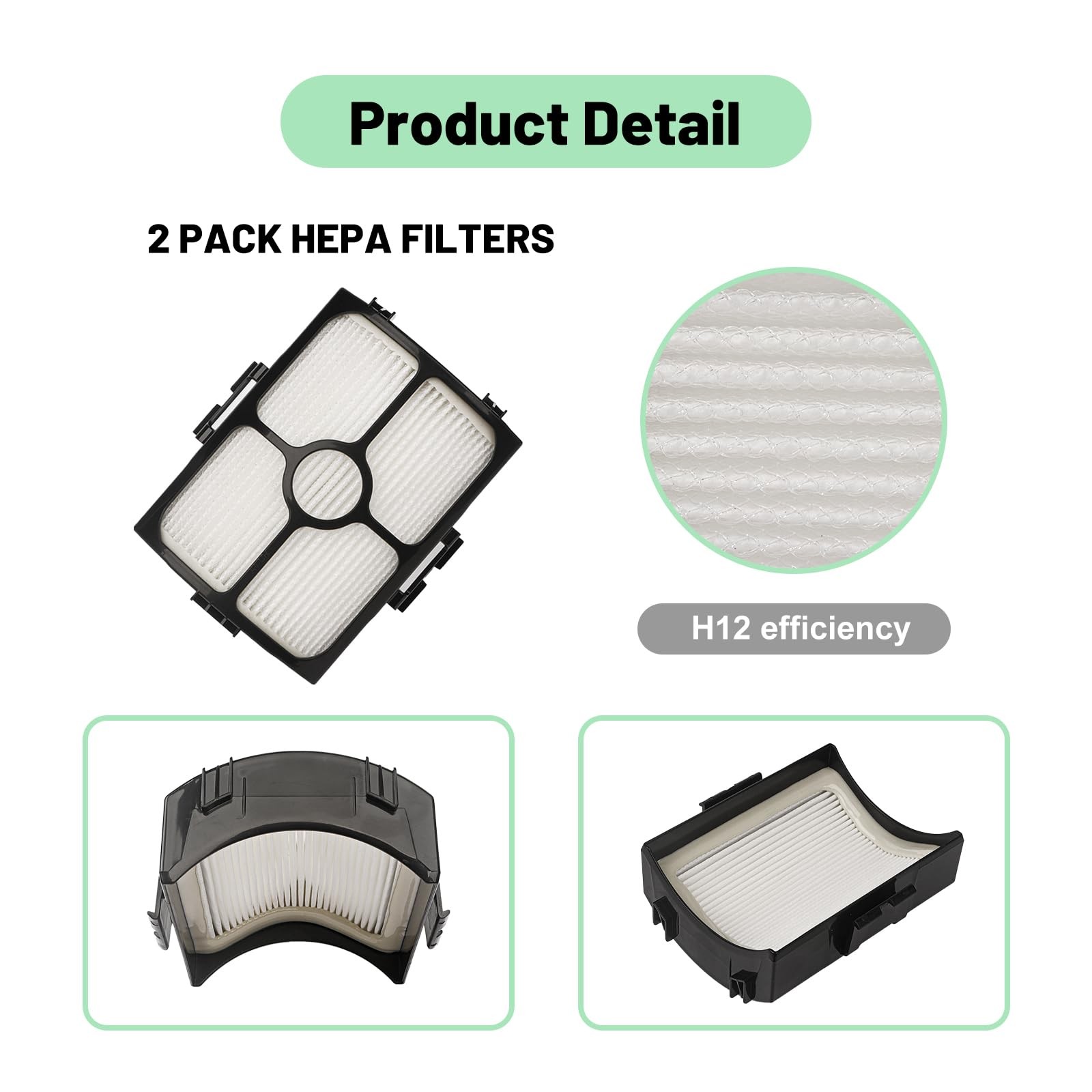 Replacement Filter for Shark HZ3002 HZ3000 Stratos Ultralight Corded Stick Va…