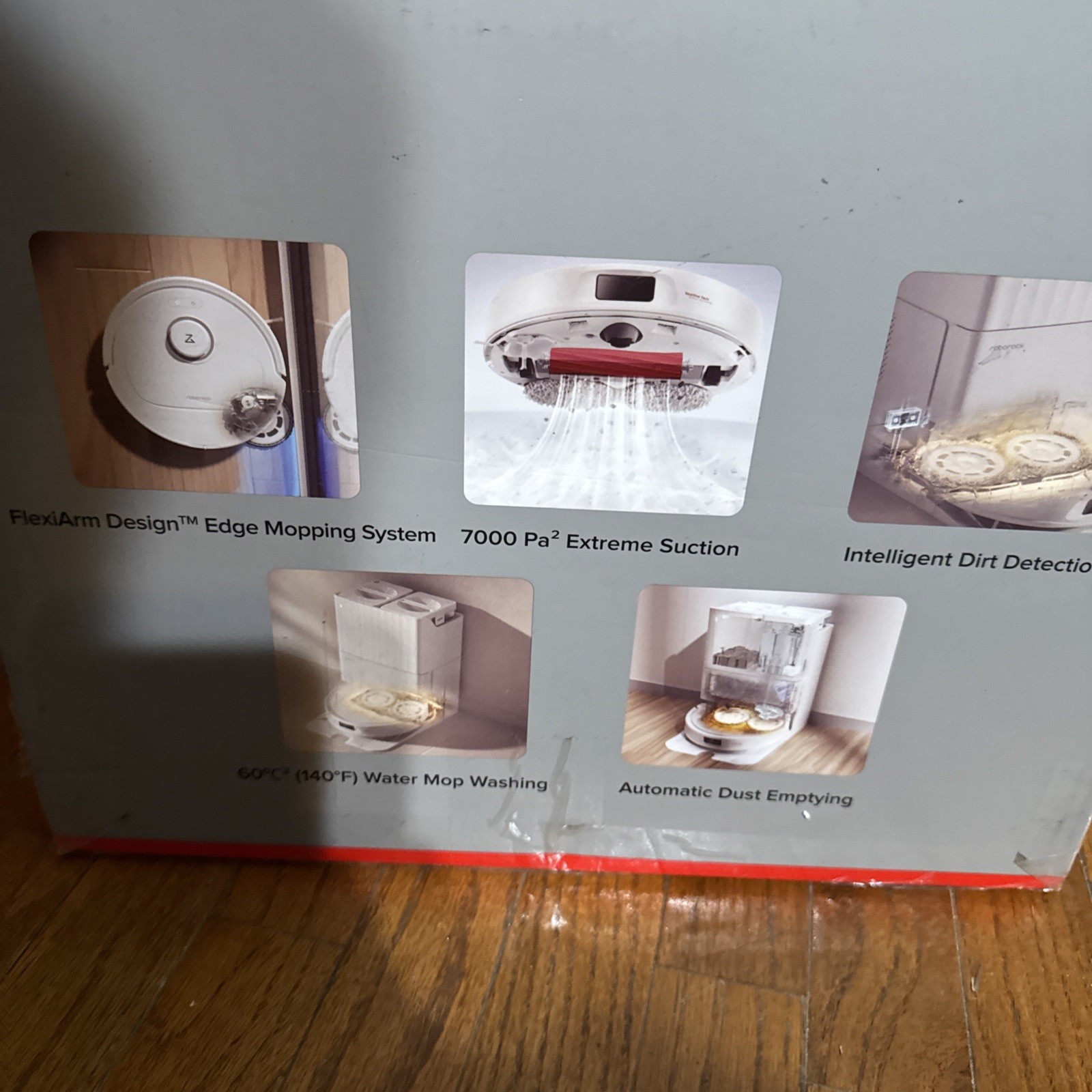 Roborock Qrevo Pro Intelligent Robot Vacuum & Mop w/ FlexiArm Edge Mop -New!