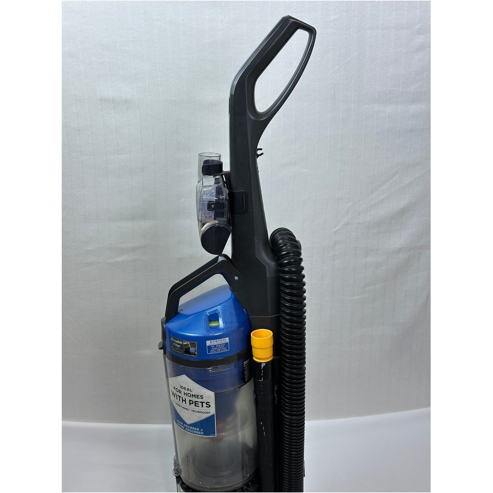 Hoover WindTunnel Paws Rewind HEPA Bagless Upright Vacuum Pet Carpet Hard Floor