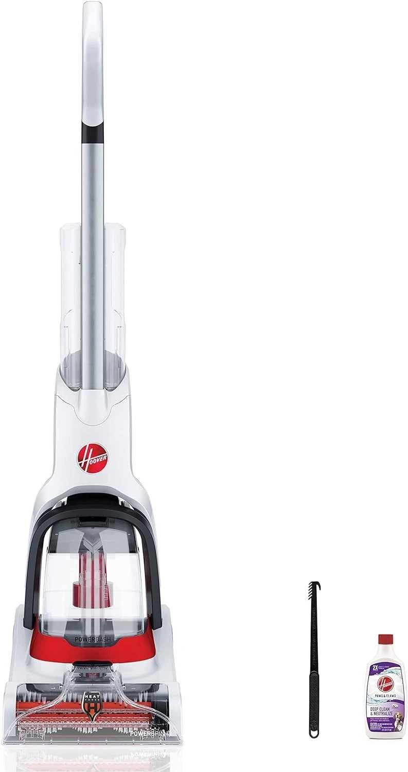 Hoover PowerDash Pet+ Compact Carpet Cleaner / Shampooer with Heatforce FH50704V